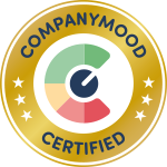 CompanyMood confirms that MEINRAD.cc has particularly happy employees - that deserves gold!